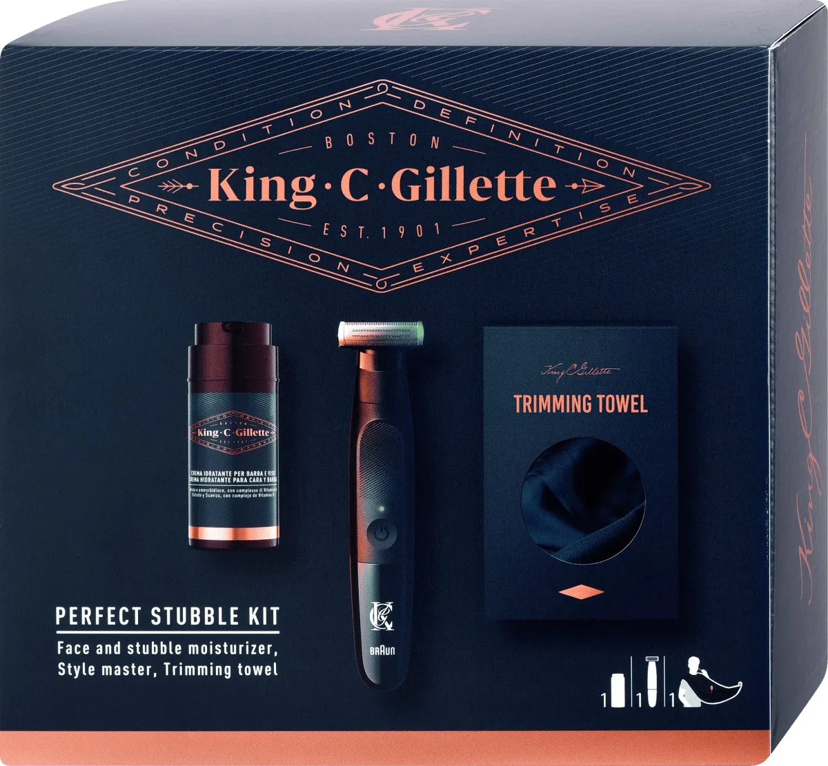 Gillette Borotválkozó ápoló Ajándékkészlet King #67644